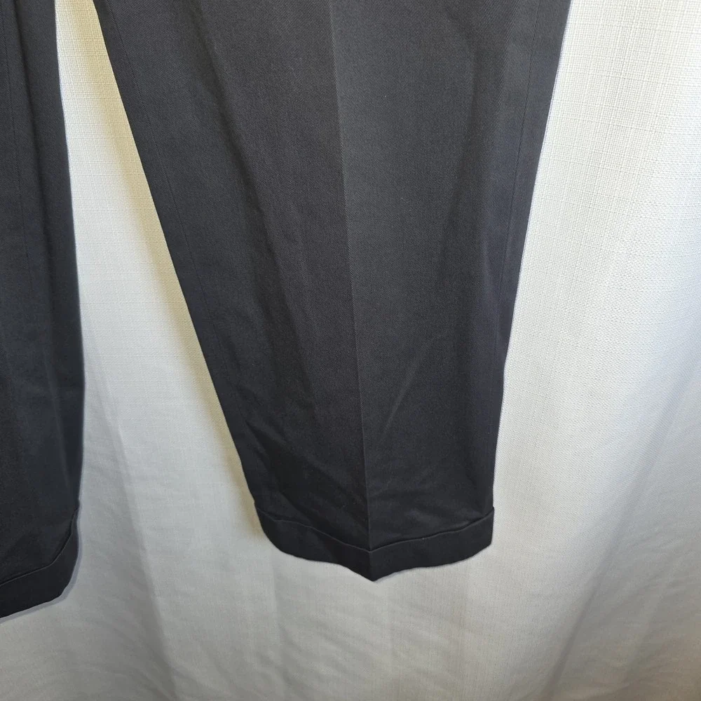 Brooks Brothers 346 Advantage Chino Elliot Pleated Dress Pants Men's 38x34 Navy